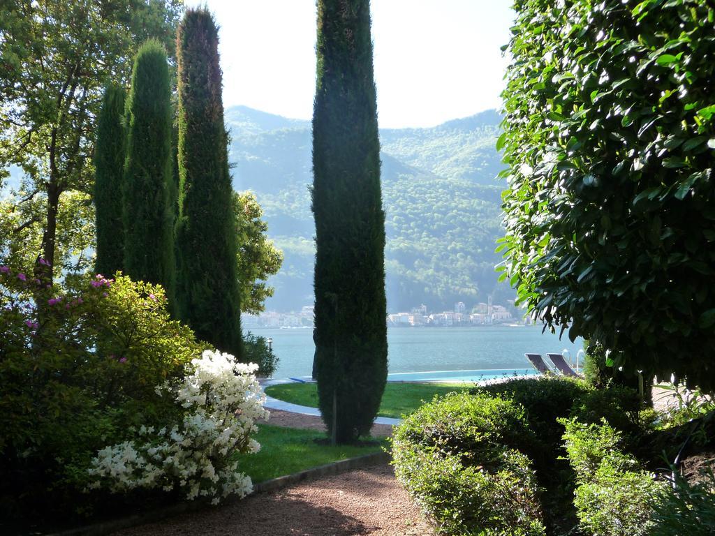 Residence Ville Lago Lugano Porto Ceresio Bagian luar foto